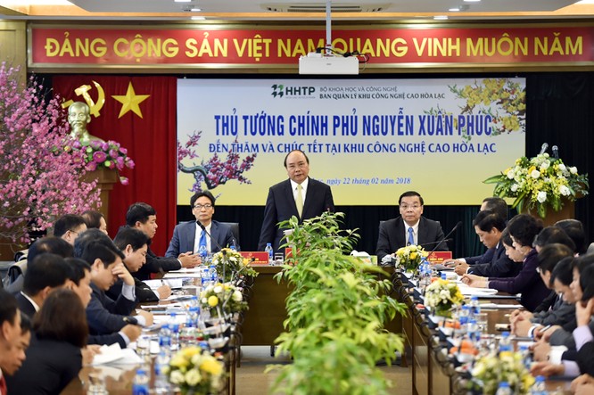 Thủ tướng: Kỳ vọng Khu CNC Hòa Lạc là nơi xây dựng hệ sinh thái khởi nghiệp ảnh 1