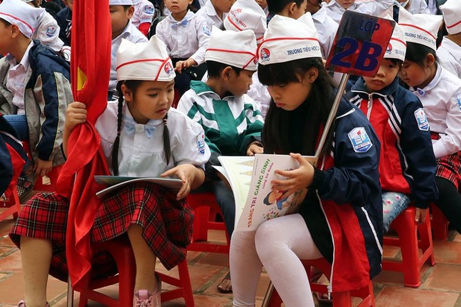 Phó Thủ tướng mừng tuổi hơn 500 bản sách về STEM cho học sinh tiểu học ảnh 1