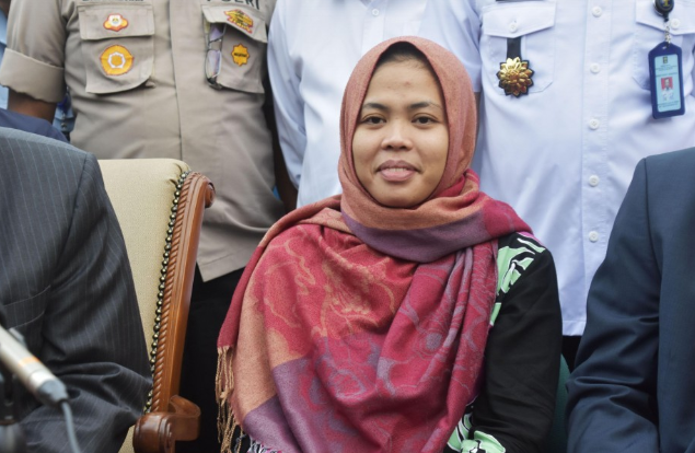 Siti Aisyah - người cùng với Đoàn Thị Hương, bị cáo buộc là nghi phạm trong vụ giết ông Kim Jong-nam bằng thuốc cực độc