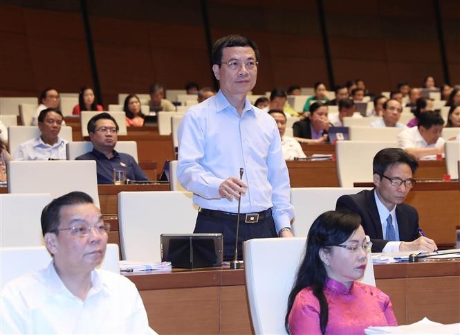Bộ trưởng Nguyễn Mạnh Hùng chỉ ra 3 điều kiện để không gian mạng lành mạnh ảnh 1