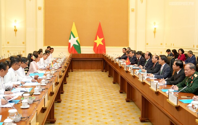 Việt Nam và Myanmar mở rộng hợp tác, chống các loại tội phạm xuyên biên giới ảnh 1