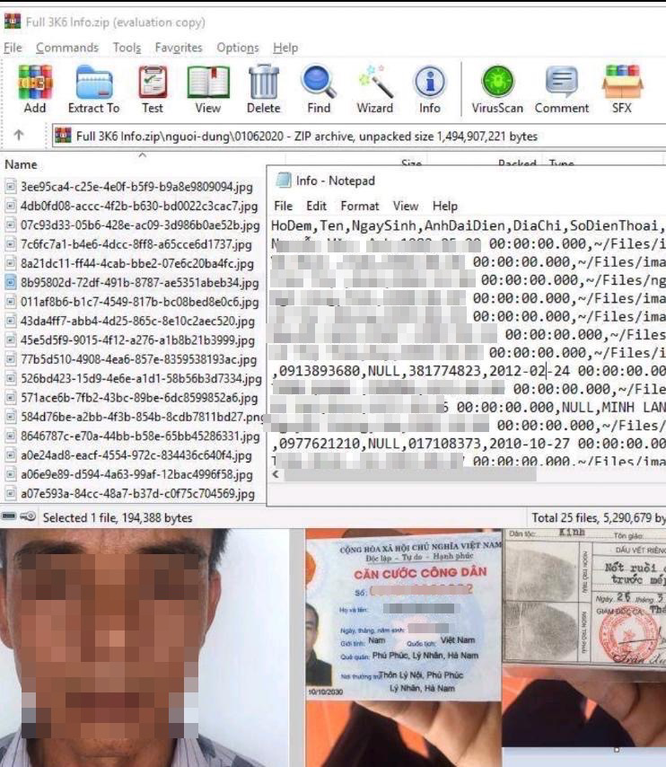4 điều cần nhớ từ vụ hacker rao bán 17GB thông tin CMND và CCCD của người Việt ảnh 1
