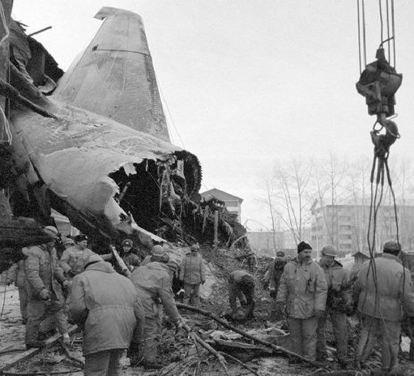 Sự cố rơi máy bay AN-124 năm 1997 ở Nga ảnh 1