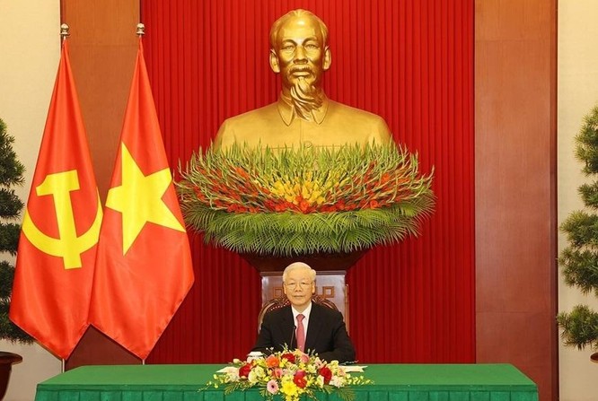 Tổng Bí thư Nguyễn Phú Trọng đề nghị Việt Nam và Trung Quốc cùng xây dựng đường biên giới hòa bình ảnh 1