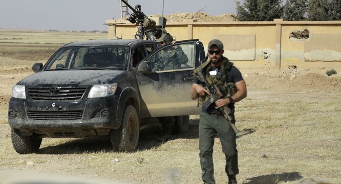 Lực lượng đặc nhiệm Mỹ đang trực tiếp hậu thuẫn người Kurd tại Syria
