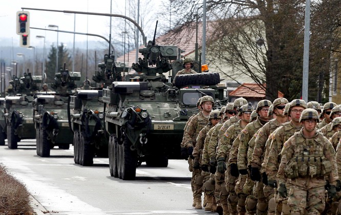 Estonia là nơi có lượng lớn binh sỹ Mỹ đồn trú (Ảnh: Newsweek)