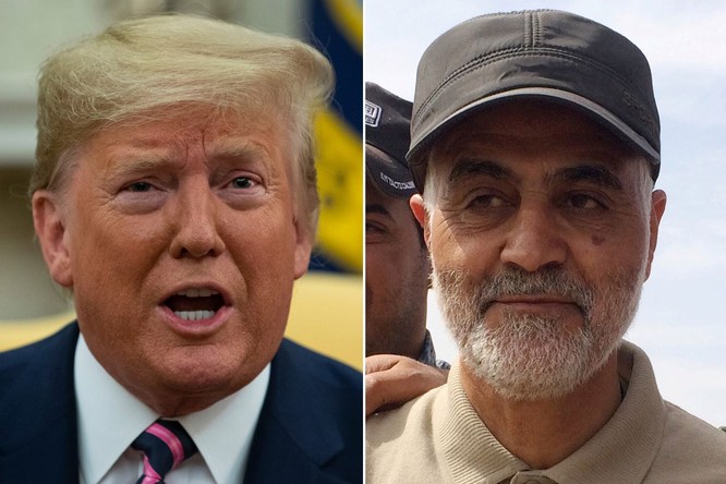 Ông Soleimani từng công khai thách thức Tổng thống Mỹ Donald Trump (Ảnh: NYTimes)