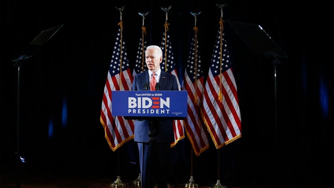 Cựu Phó Tổng thống Joe Biden mô tả công tác chống dịch COVID-19 không khác gì lao vào một cuộc chiến (Ảnh: New York 1)