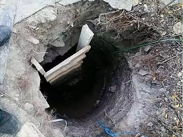Đường hầm mà người mẹ đào giúp con trai vượt ngục (Ảnh: OC)