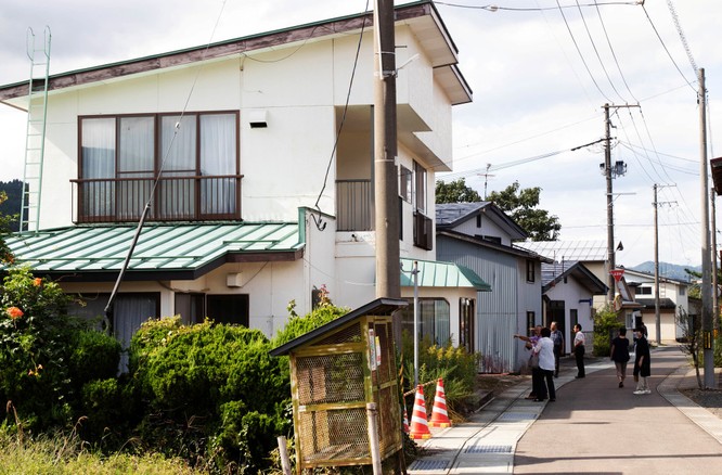 Ngôi nhà thời niên thiếu của ông Suga tại làng Akinomiya, Yuzawa, tỉnh Akita (Ảnh: Reuters)