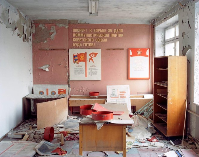 Những bức ảnh chụp cảnh tượng bên trong “Thành phố chết Chernobyl” ảnh 5