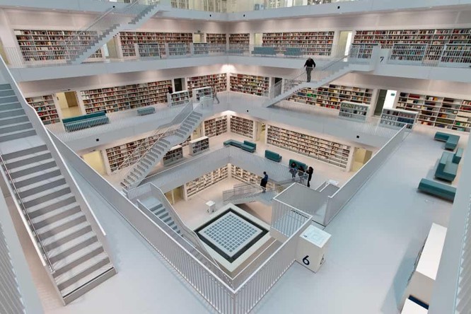 Những thư viện hào nhoáng nhất thế giới khiến bạn không thể rời mắt ảnh 6
