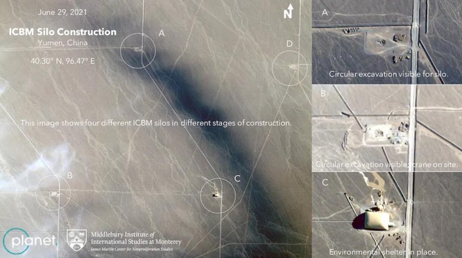 Chấn động: Trung Quốc xây dựng hơn 100 hầm chứa tên lửa đạn đạo liên lục địa trên sa mạc phía Tây ảnh 2