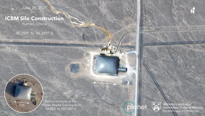 Chấn động: Trung Quốc xây dựng hơn 100 hầm chứa tên lửa đạn đạo liên lục địa trên sa mạc phía Tây ảnh 1