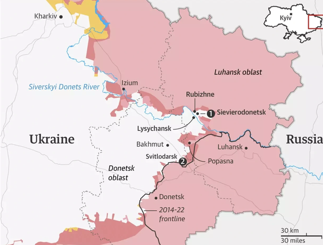 Chiến thuật giúp Nga áp đảo ở miền Đông Ukraine ảnh 1