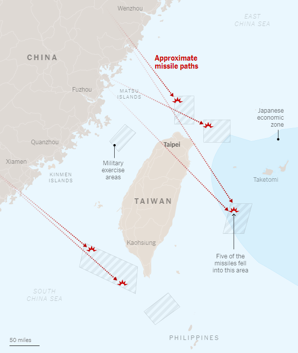 Bằng 5 quả tên lửa, Trung Quốc đã "bắn tín hiệu" tới Mỹ và Nhật Bản ảnh 2
