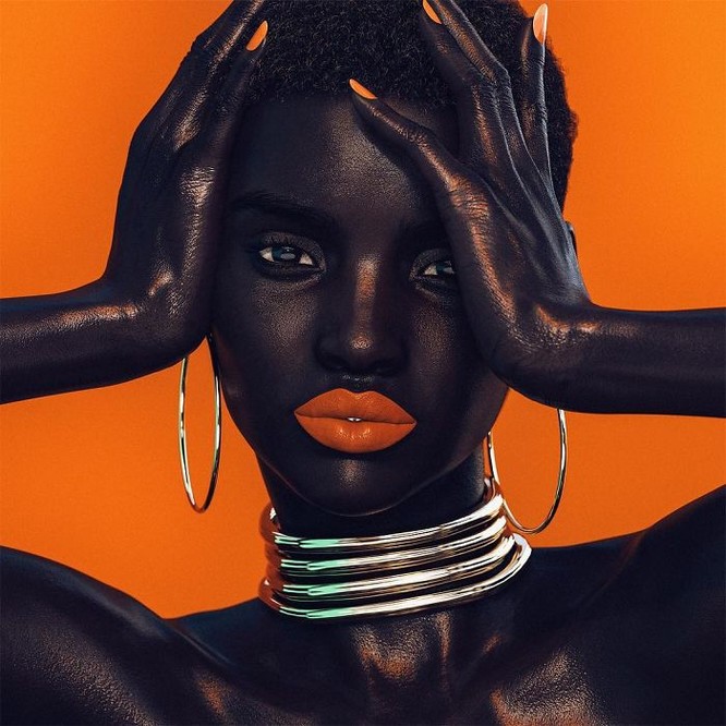 “Viên ngọc trai đen” nổi bật giữa dàn người mẫu nhờ công nghệ 3D ảnh 5