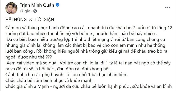 Sao Việt cảm phục sự dũng cảm của Nguyễn Ngọc Mạnh, đề nghị hỗ trợ “tiền cảm kích” ảnh 3