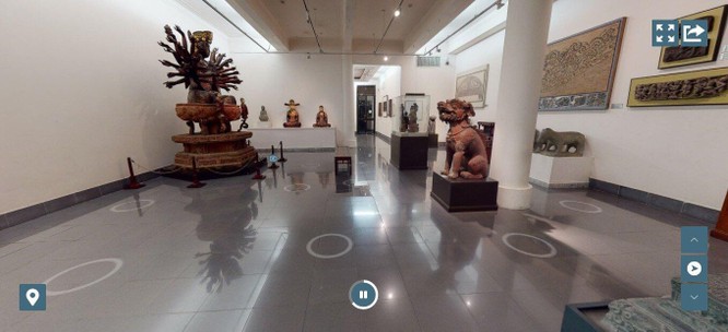 Bảo tàng Mỹ thuật Việt Nam ra mắt công nghệ tham quan trực tuyến 3D Tour ảnh 3