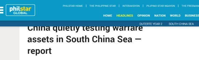 Trung Quốc đang thử nghiệm thiết bị chiến tranh điện tử ở Biển Đông ảnh 1