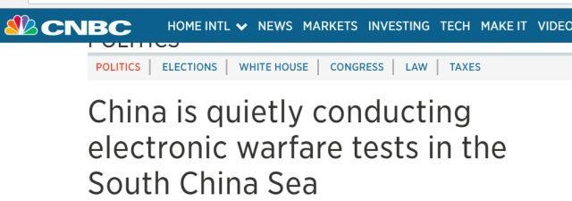 Trung Quốc đang thử nghiệm thiết bị chiến tranh điện tử ở Biển Đông ảnh 2
