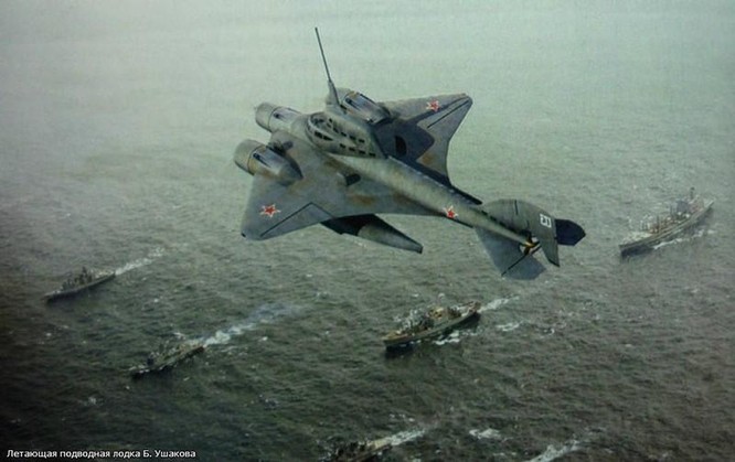 Vì sao sao Liên Xô từ bỏ "Tàu ngầm bay" - vũ khí từng làm phương Tây bạt vía kinh hồn? ảnh 1