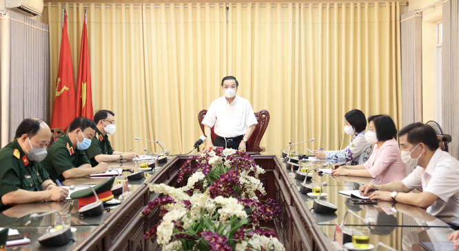 50 ca COVID-19 trong khu cách ly, Chủ tịch Hà Nội yêu cầu giảm mật độ người, không để lây nhiễm chéo ảnh 2