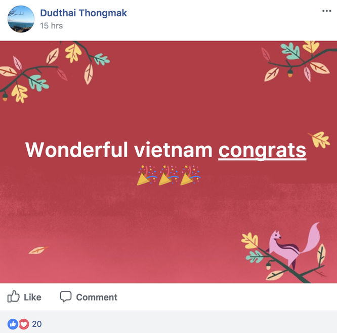 U-23 Việt Nam lập kỳ tích “dậy sóng” facebook Fan quốc tế ảnh 8