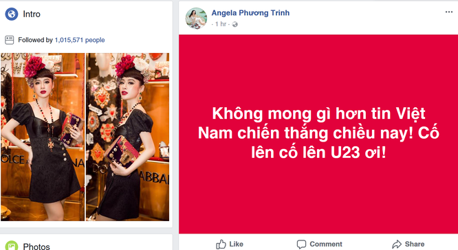 Sao Việt cuồng nhiệt cổ vũ U23 Việt Nam trước thềm trận Chung kết ảnh 3