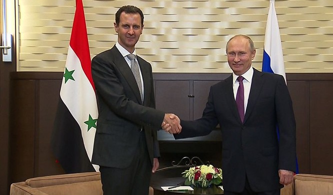 Tổng thống Putin đã quyết định tung quân vào Syria để hỗ trợ chính phủ của tổng thống Bashar al-Assad vào tháng 9.2015.