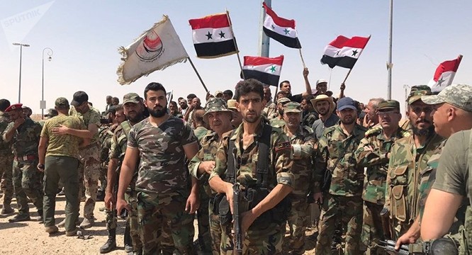 Dưới sự trợ giúp của Nga, quân đội Syria đã giành lại quyền kiểm soát nhiều vùng trên đất nước.