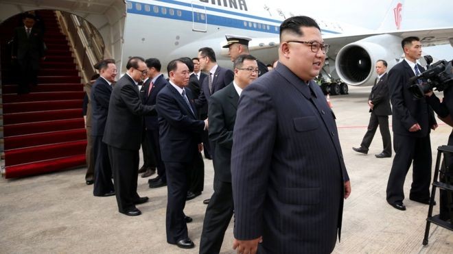 Ông Kim Jong-un đã tới Singapore sẵn sàng cho thượng đỉnh Mỹ-Triều ảnh 1