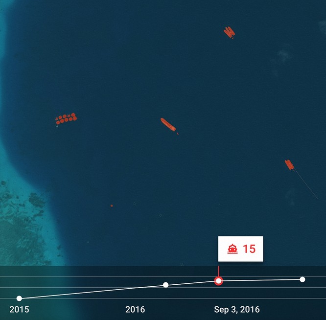Choáng vì đảo nhân tạo phi pháp Trung Quốc “lớn nhanh như thổi“ trên Biển Đông ảnh 6