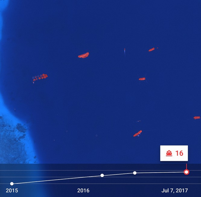 Choáng vì đảo nhân tạo phi pháp Trung Quốc “lớn nhanh như thổi“ trên Biển Đông ảnh 7