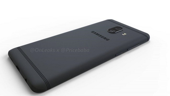 Rò rỉ hình ảnh đồ họa Samsung Galaxy C10 với camera kép ảnh 2
