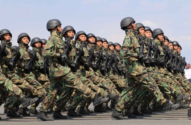 Bộ đội Hải quân đánh bộ của Việt Nam (ảnh tư liệu minh hoạ)