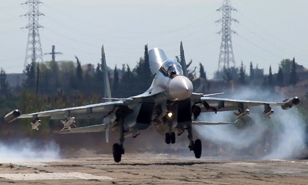 Máy bay chiến đấu Nga ở Syria (ảnh tư liệu minh họa)