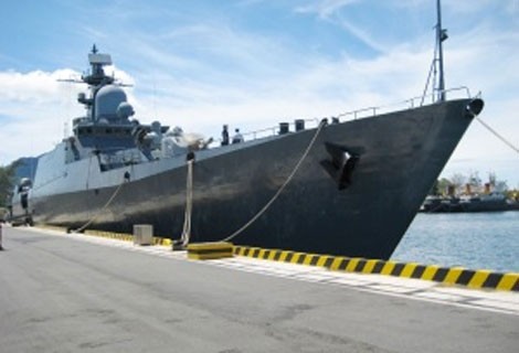 Tàu chiến lớp Gepard 3.9 do Nga chế tạo.