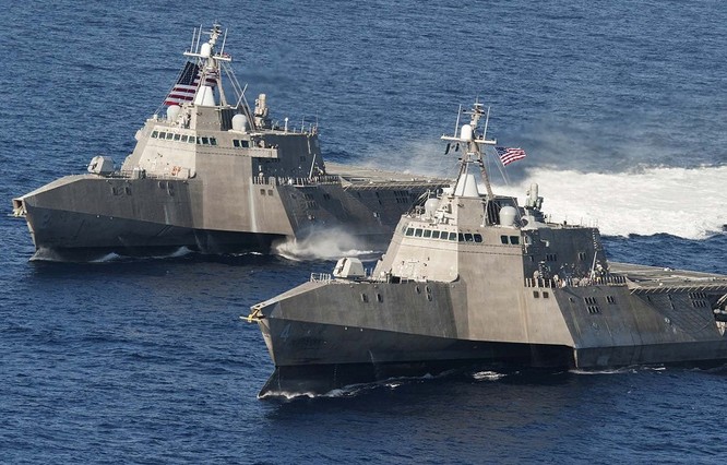 Chiến hạm tác chiến ven bờ của Hải quân Mỹ (ảnh minh họa)