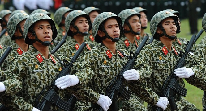 Bộ đội đặc công của Việt Nam.