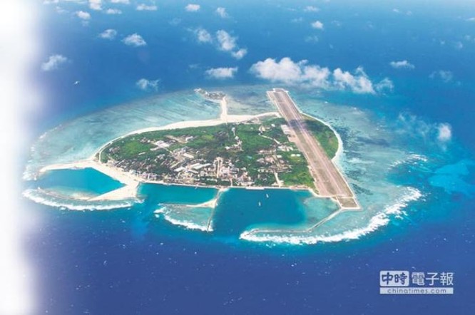 Đảo Phú Lâm thuộc quần đảo Hoàng Sa của Việt Nam, hiện do Trung Quốc chiếm đóng bất hợp pháp. Nguồn ảnh: Chinatimes Đài Loan.