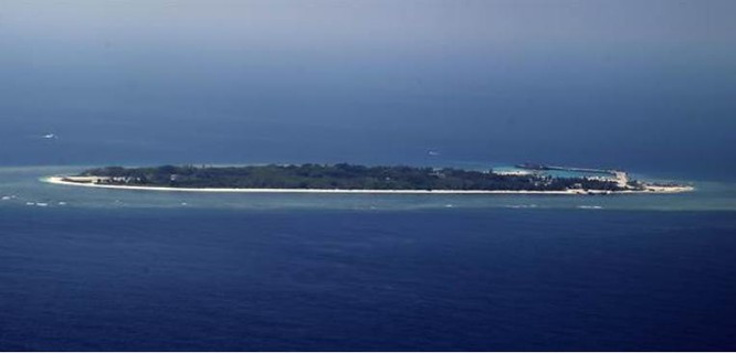 Đảo Ba Bình thuộc quần đảo Trường Sa của Việt Nam, hiện bị Đài Loan chiếm đóng bất hợp pháp. Nguồn ảnh: udn.com, Đài Loan.