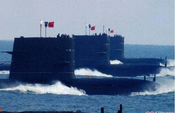 Tàu ngầm hạt nhân chiến lược Type 094 Trung Quốc.