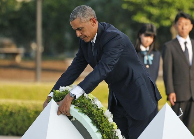 Tổng thống Mỹ Barack Obama thăm thành phố Hiroshima, Nhật Bản cuối tháng 5/2016.