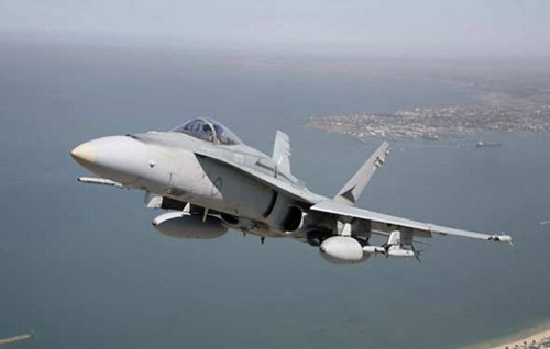 Máy bay chiến đấu F/A-18E/F Super Hornet Hải quân Mỹ. Nguồn ảnh: Internet.