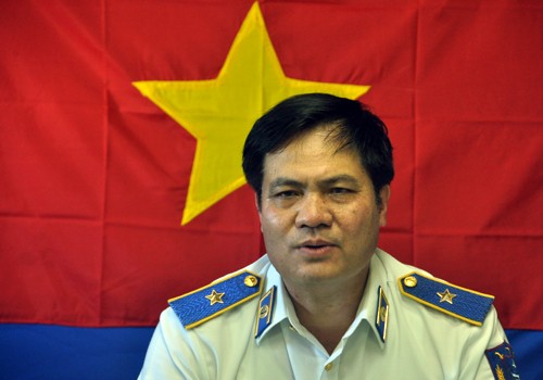 Thiếu tướng Nguyễn Quang Đạm, Tư lệnh Cảnh Sát Biển Việt Nam.