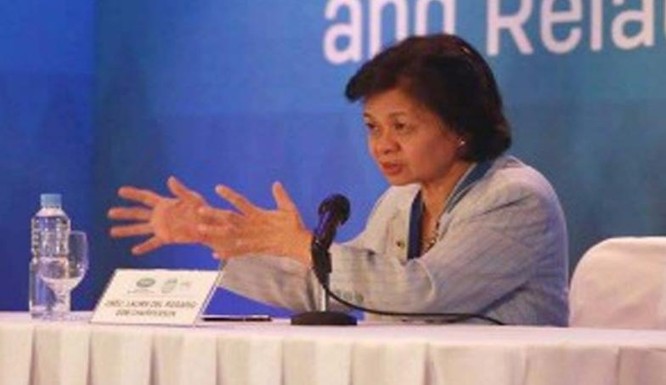 Thứ trưởng Bộ Ngoại giao Philippines Laura del Rosari. Ảnh: Brudirect.com