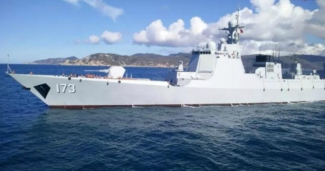Tàu khu trục tên lửa Trường Sa số hiệu 173 Type 052D Hạm đội Nam Hải, Hải quân Trung Quốc.
