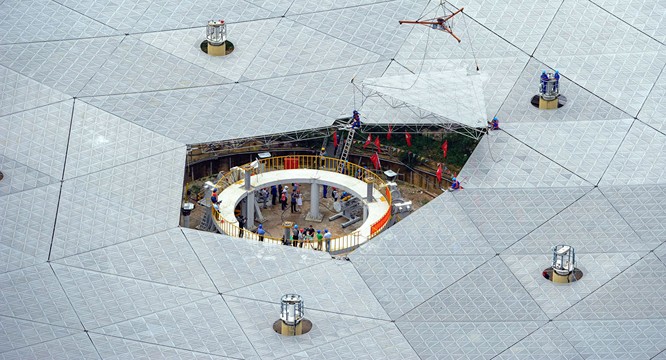 Trung Quốc xây xong siêu kính viễn vọng có thể tìm kiếm người ngoài hành tinh ảnh 1