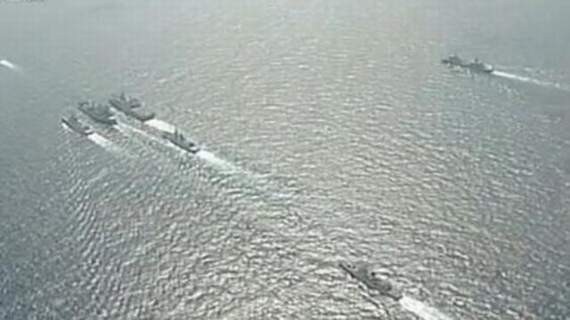 Tháng 5/2013, ba hạm đội lớn của Hải quân Trung Quốc tiến hành tập trận trên Biển Đông. Ảnh tư liệu minh họa.
